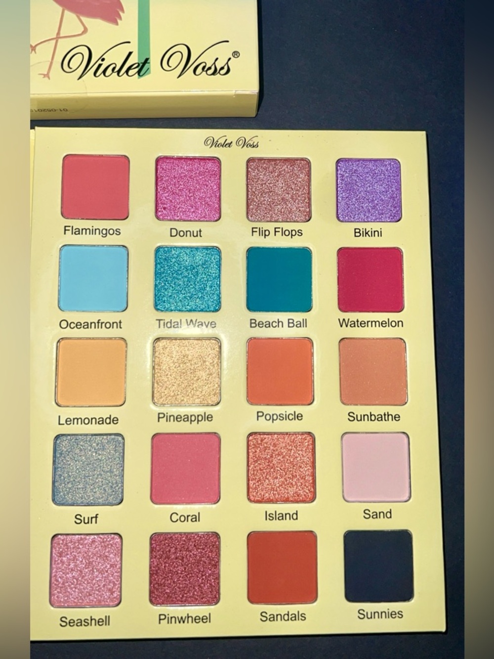 Flamingo Violet Voss Eyeshadow Palette - Multi-Color